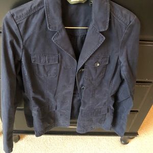 Eddie Bauer Blue Soft Blazer